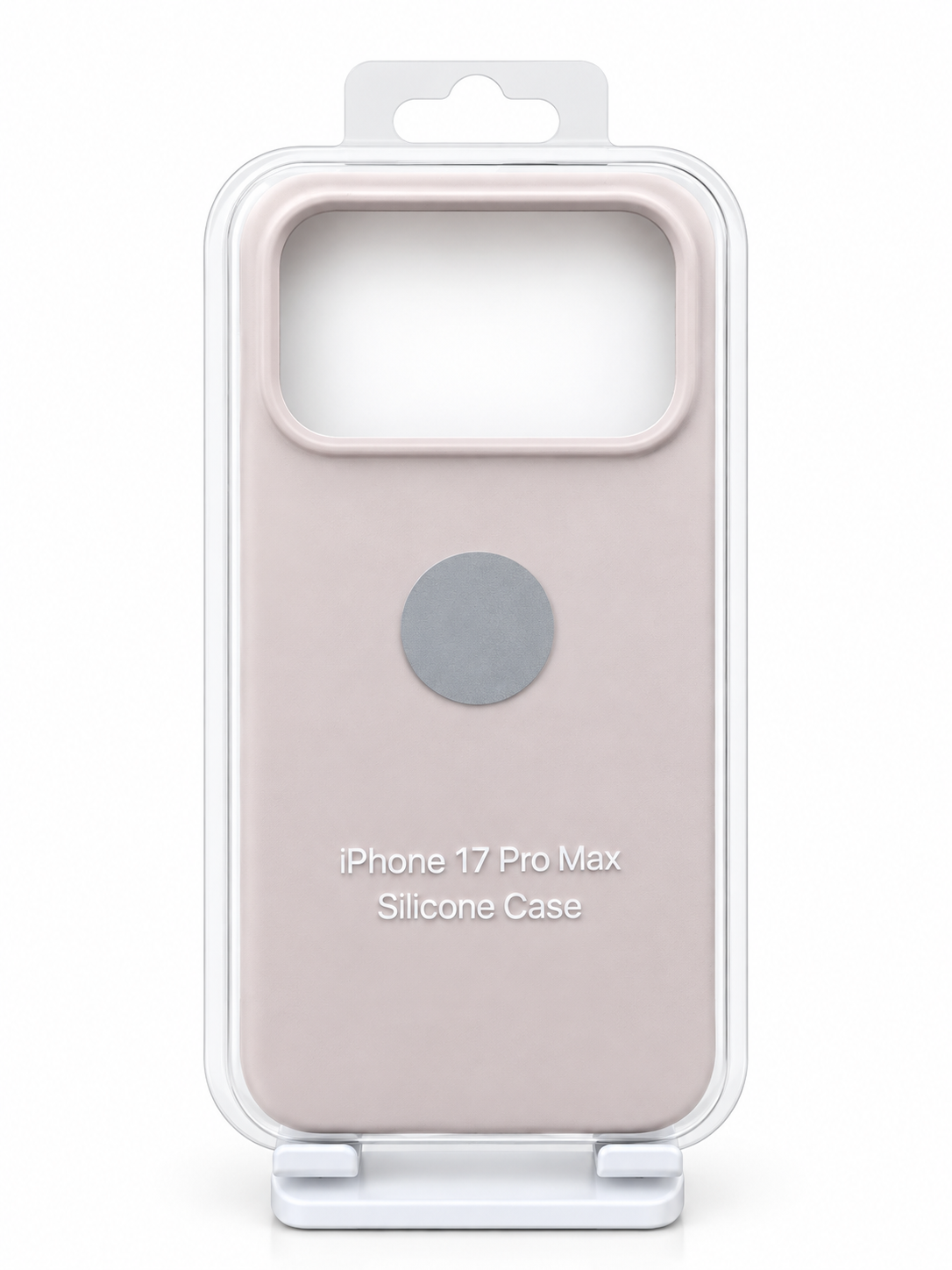 Official Silicone Case 17 Pro Max Soft Baby Pink