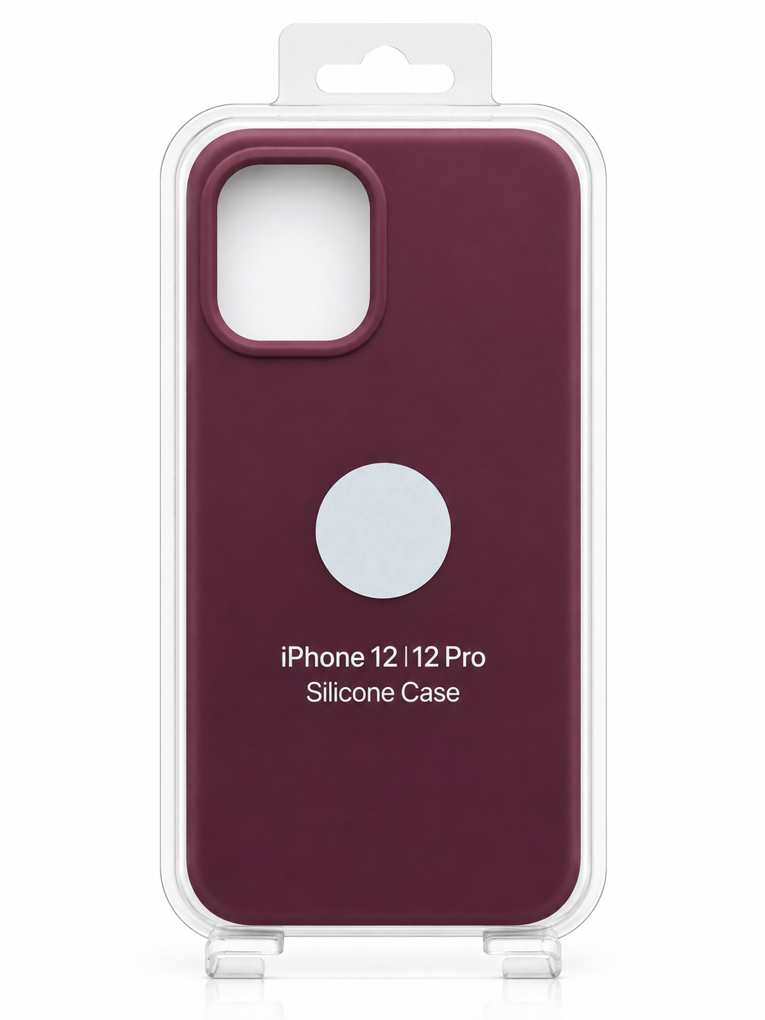 Official Silicone Case 12/12 Pro Dark Cherry