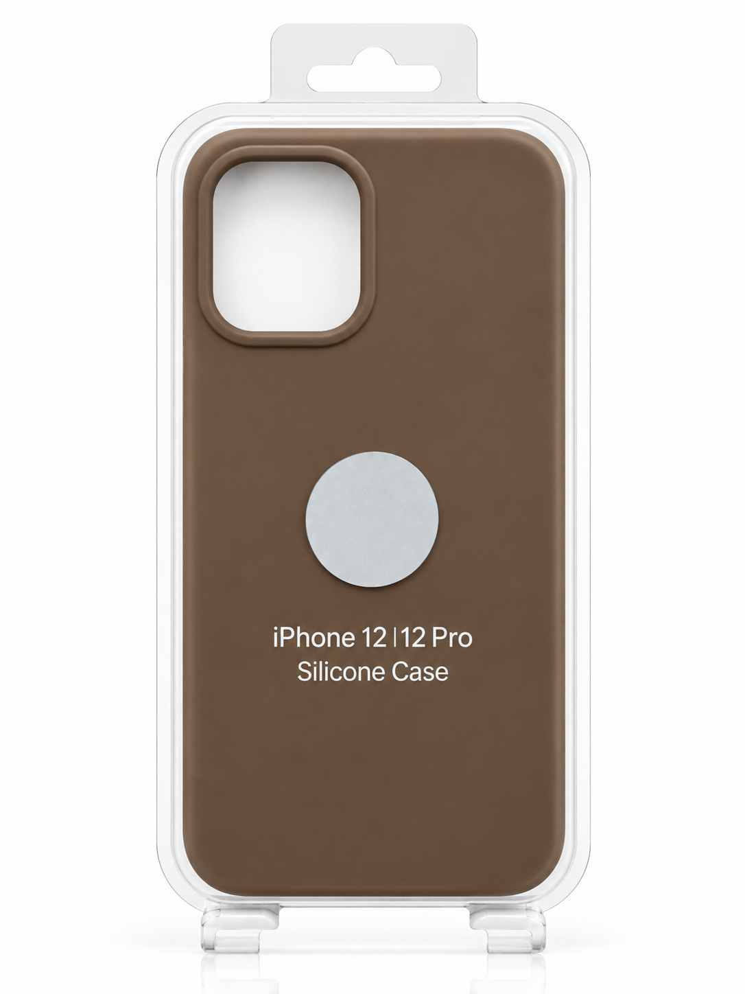 Official Silicone Case 12/12 Pro Choco Brown