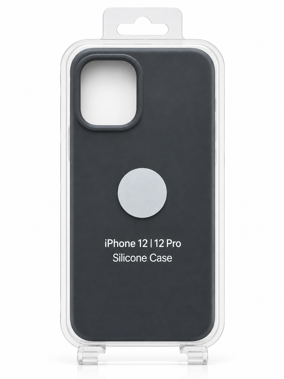 Official Silicone Case 12/12 Pro Smoke Grey