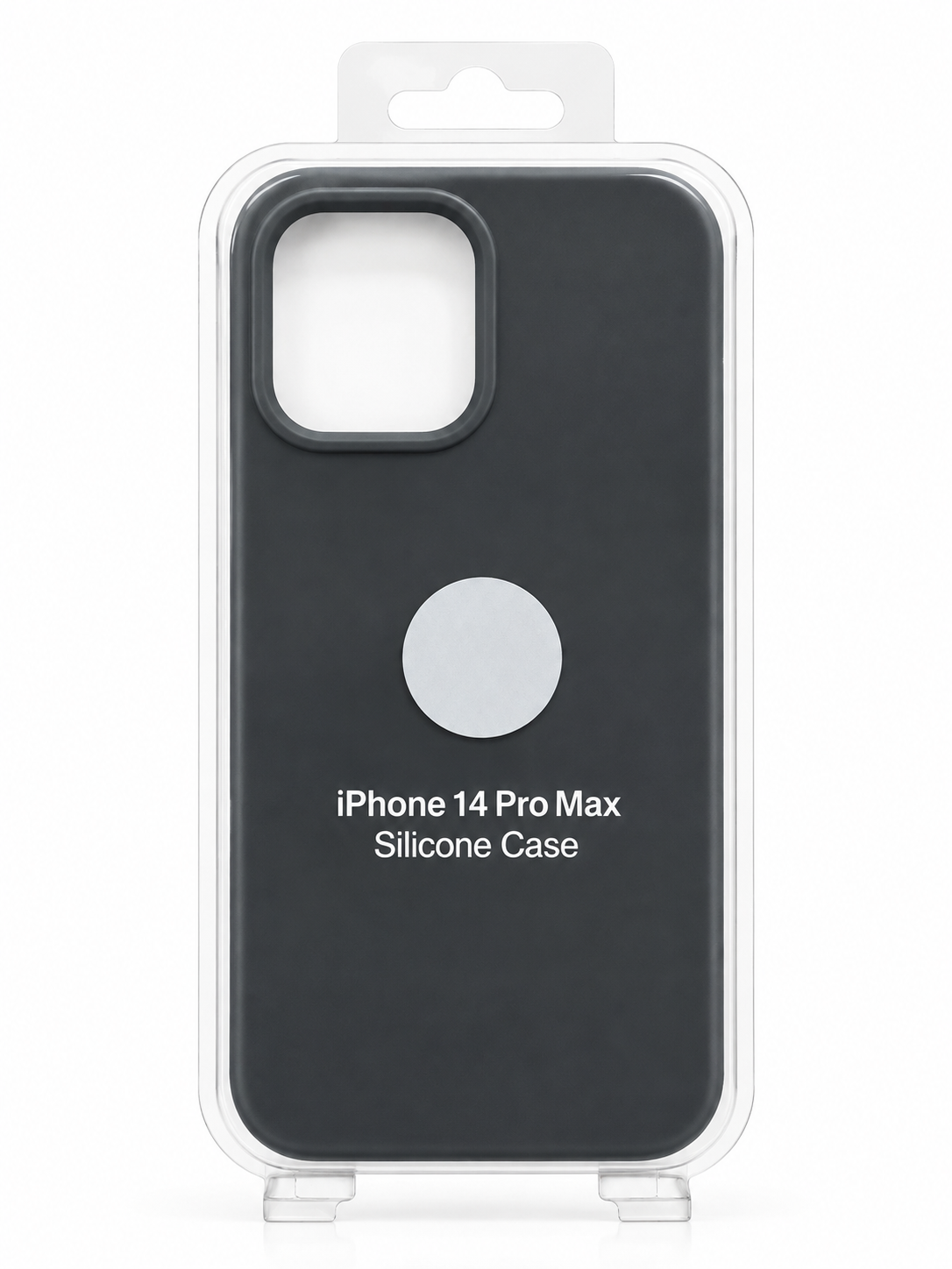 Official Silicone Case 14 Pro Max Smoke Grey