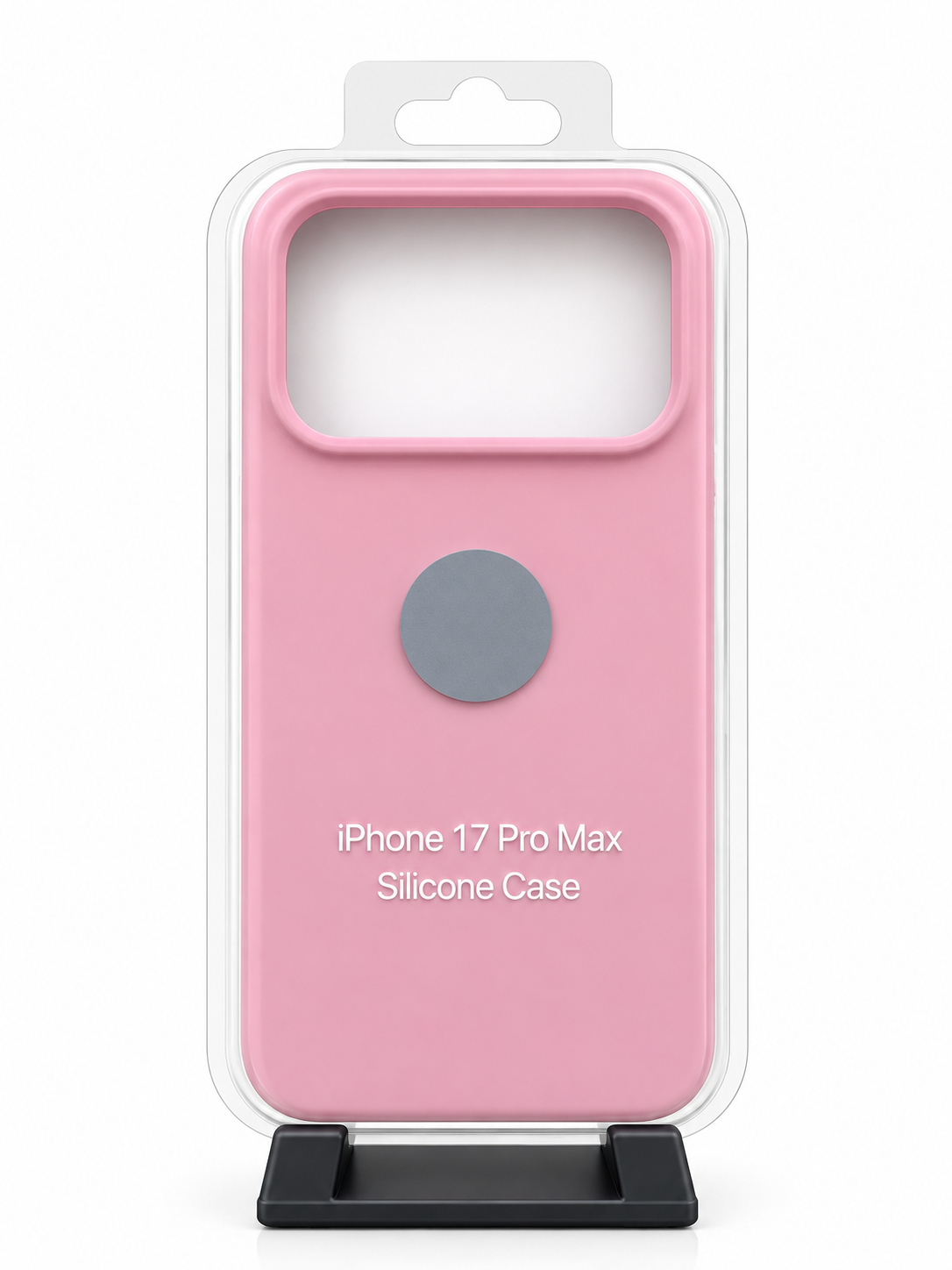 Official Silicone Case 17 Pro Max Soft Baby Pink