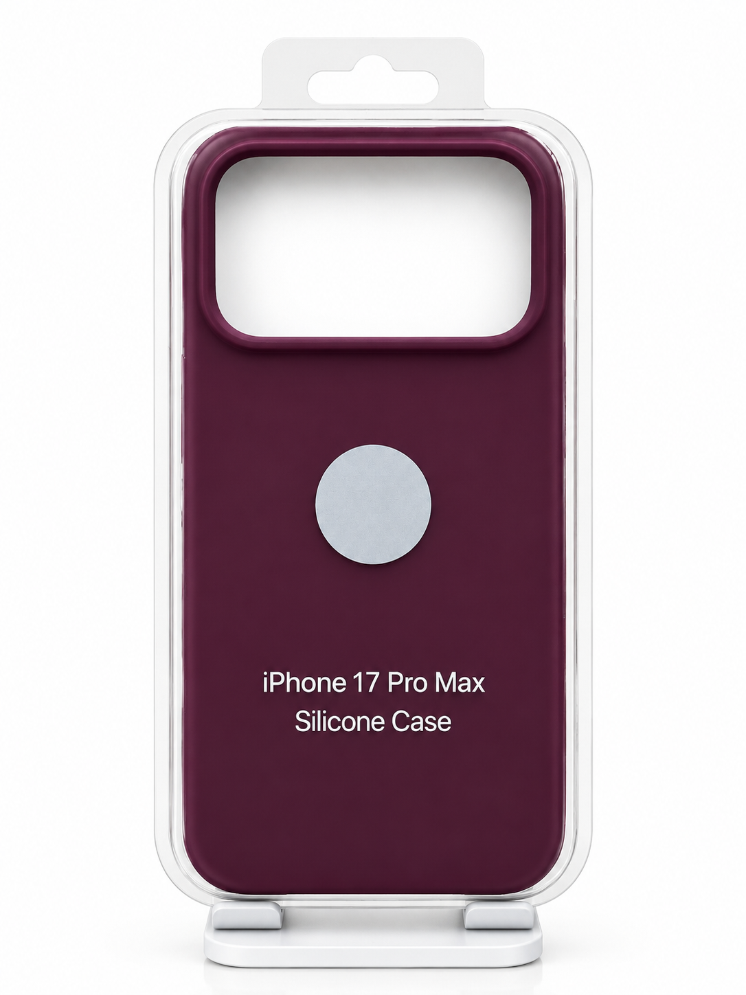 Official Silicone Case 17 Pro Max Dark Cherry