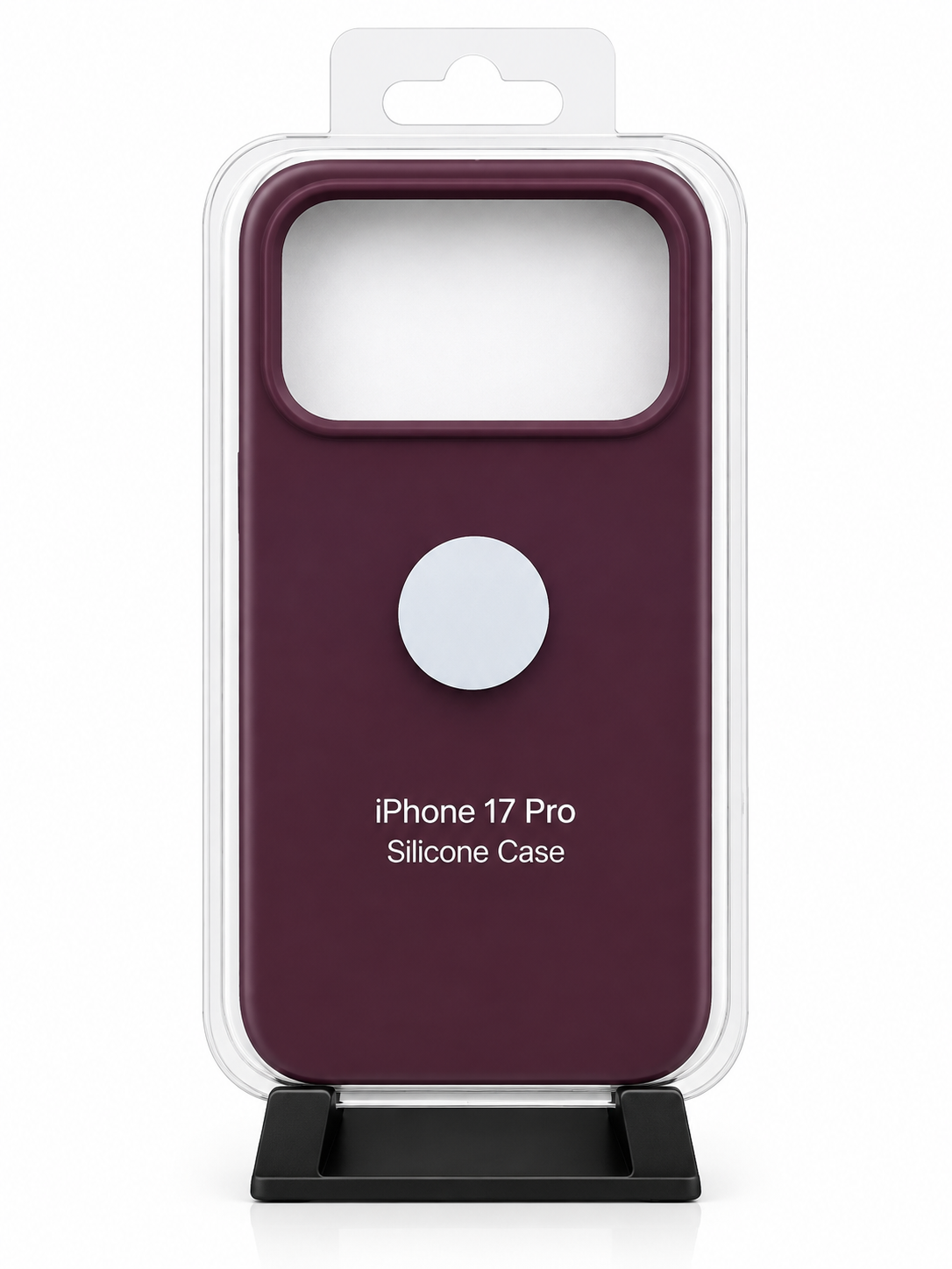 Official Silicone Case 17 Pro Dark Cherry